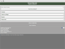 Tablet Screenshot of fieldstonepropertiesri.com